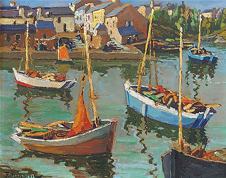 TRANQUIL HARBOUR SCENE