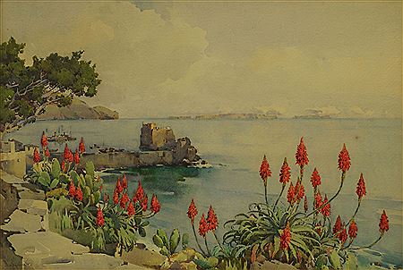"Red Aloes" by Ella Du Cane - Auction record, sale price, and art valuation. Compare with similar artists and explore comparable artworks.