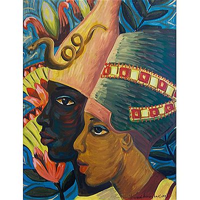 I've Seen the World by Margaret Taylor Goss Burroughs - Auction record, sale price, and art valuation. Compare with similar artists and explore comparable artworks.