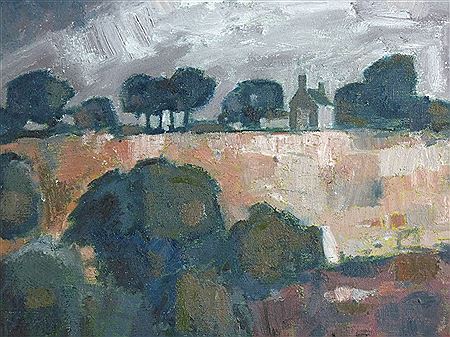South Caernarfonshire farmstead Bryn Du by Ella Gwyn Jones - Auction record, sale price, and art valuation. Compare with similar artists and explore comparable artworks.
