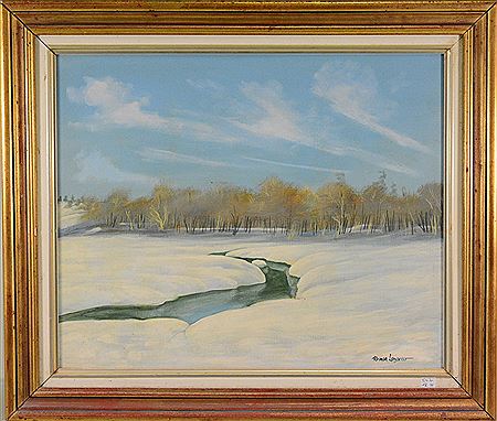"Paysage de neige"