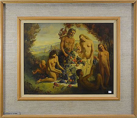 Sample artwork by Max Ernest Clart (Born 1916), known for painting - View similar artists and auction records
