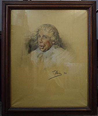 Portrait d'homme à la perruque, 1886