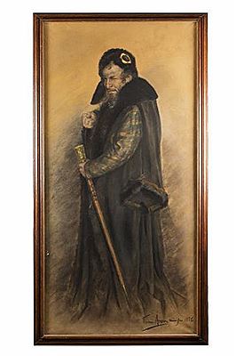 Homme à la canne, 1886