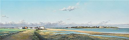 Snow Clouds Building over Felixstowe Ferry by Christine Slade - Auction record, sale price, and art valuation. Compare with similar artists and explore comparable artworks.