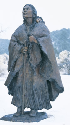 Sacagawea and Jean Baptiste