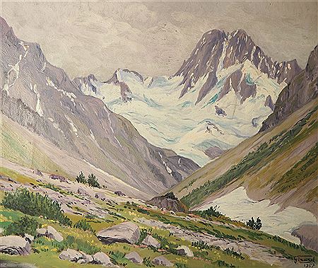 Les bans, vue du Carrelet, Oisans by Regis Girard - Auction record, sale price, and art valuation. Compare with similar artists and explore comparable artworks.