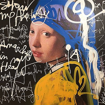 The girl with the pearl One of 7 different "girl with pearls" by Kokian - Auction record, sale price, and art valuation. Compare with similar artists and explore comparable artworks.