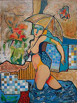 Femme à la parapluie by Hassan Ertugrul Kahraman - Auction record, sale price, and art valuation. Compare with similar artists and explore comparable artworks.