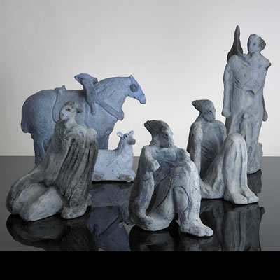 "Undret", skulpturgrupp, 6 delar