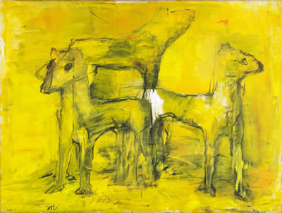 Ingens Hundar II by Staffan Hallstrom - Auction record, sale price, and art valuation. Compare with similar artists and explore comparable artworks.