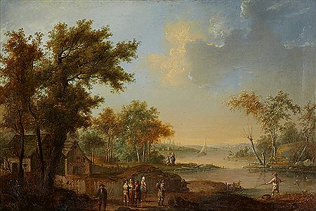 Kustlandskap med figurstaffage by Johan Philip Korn - Auction record, sale price, and art valuation. Compare with similar artists and explore comparable artworks.