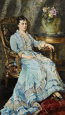 Portrait of Ekaterina Dolgorukova, Princess Yurievskaya