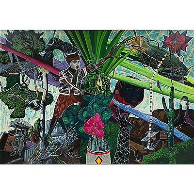 The Magic Frog by Rodel Tapaya - Auction record, sale price, and art valuation. Compare with similar artists and explore comparable artworks.
