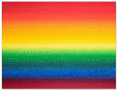 96 gradation rainbow with lap