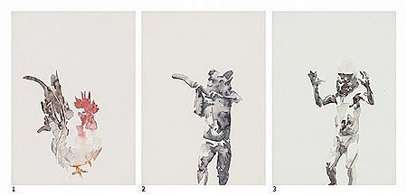 1. Untitled (In Vain) / 2. Untitled (The Mediator between Worlds 6) / 3. Untitled (The Mediator between Worlds 7)