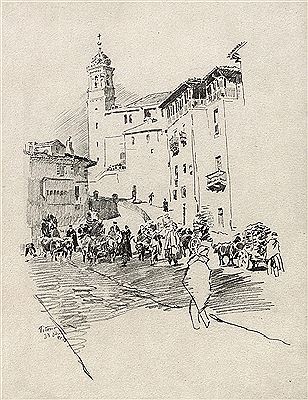 Sample artwork by Salvador Azpiazu (1867 - 1927), known for painting - View similar artists and auction records