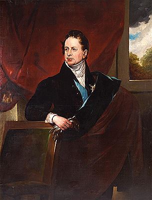 Three quarter length portrait of John Butler, 2nd Marquess of Ormonde, KP (1808-1854) wearing the star and ribbon of the Order of St. Patrick by Richard Rothwell - Auction record, sale price, and art valuation. Compare with similar artists and explore comparable artworks.