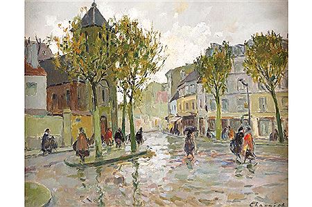 Sample artwork by Alfred Chagniot (1905 - 1991), known for painting, lithography - View similar artists and auction records
