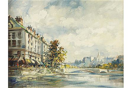 St. Louis, Quay de Lyon Paris by Ivan Taylor - Auction record, sale price, and art valuation. Compare with similar artists and explore comparable artworks.