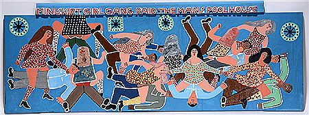 Mini Skirt Girl Gang. by James Harold Jennings - Auction record, sale price, and art valuation. Compare with similar artists and explore comparable artworks.