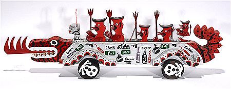 Devil's Bus To Hell. by Tubby Brown - Auction record, sale price, and art valuation. Compare with similar artists and explore comparable artworks.