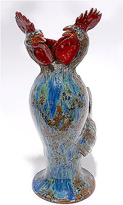 Two-Headed Large Rooster