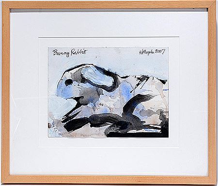 Bunny Rabbit by Harold Plople - Auction record, sale price, and art valuation. Compare with similar artists and explore comparable artworks.