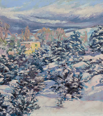 Sample artwork by Cyrus Baldridge (1889 - 1977), known for landscape, illustrator, printmaker - View similar artists and auction records