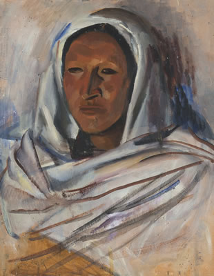 Man in Cloak by Marjorie Lee Eaton - Auction record, sale price, and art valuation. Compare with similar artists and explore comparable artworks.