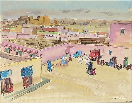 Tiznit, 1970 by Henri Davy - Auction record, sale price, and art valuation. Compare with similar artists and explore comparable artworks.