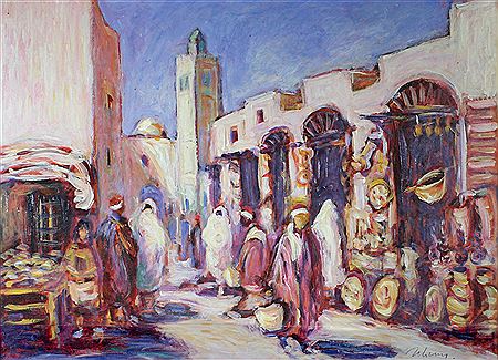 Vue de souk