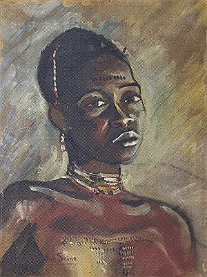 Portrait d'afrcaine by Jacques De Saint-Seine - Auction record, sale price, and art valuation. Compare with similar artists and explore comparable artworks.