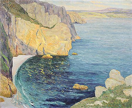Calme d'été, baie de Douarnenez, 1899.