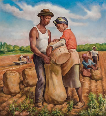 "The Potato Pickers ("Homage")"