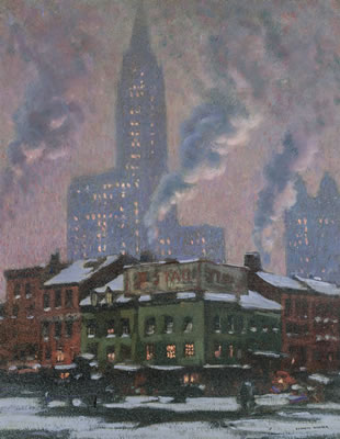 "Old New York", Empire State Building"