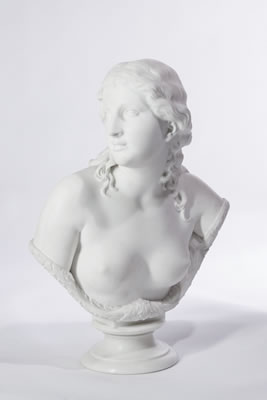 "Bust of Eve" by Thomas Ball - Auction record, sale price, and art valuation. Compare with similar artists and explore comparable artworks.