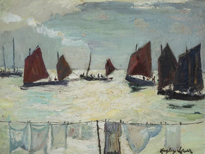 "Fishing Fleet - Broadstairs England, 1903"