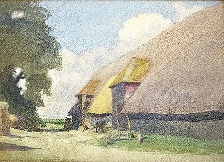 He Great Barn/between Climping and Yapton, Sussex by Alfred James Collister - Auction record, sale price, and art valuation. Compare with similar artists and explore comparable artworks.