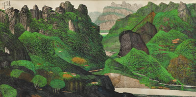 ABUNDANT SPRING by Chengyao Yu - Auction record, sale price, and art valuation. Compare with similar artists and explore comparable artworks.
