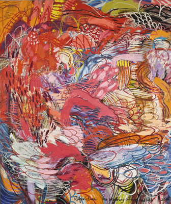 Sample artwork by Rafiee Ghani (Born 1962), known for painting - View similar artists and auction records