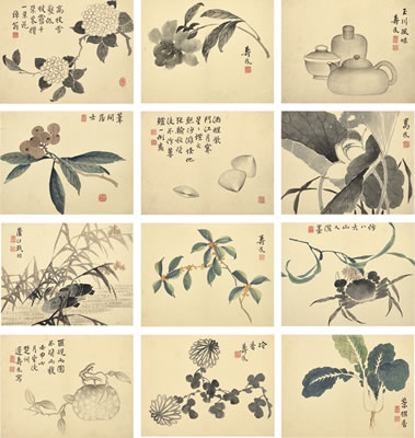 FLOWERS AND VARIOUS SUBJECTS (12)