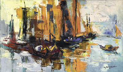HARBOUR SCENE