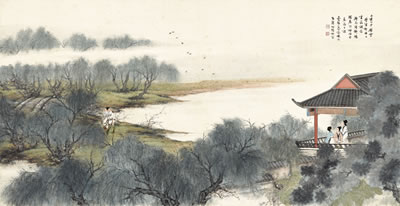 ENCOUNTER BY THE LAKESIDE PAVILION