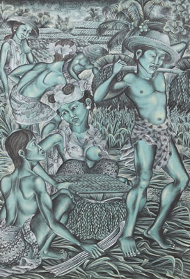 Sample artwork by Nyoman Darmana - View similar artists and auction records