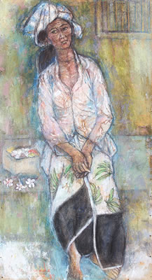 Nenek Tua by Isa Hassanda - Auction record, sale price, and art valuation. Compare with similar artists and explore comparable artworks.