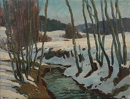 "Feuerbach im Schnee"