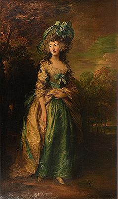 "Lady Sheffield at Waddesdon Manor"