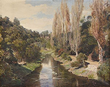 "River through the Woods"