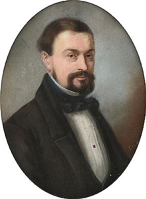 "Portrait of Paolo Anoni," 1851
